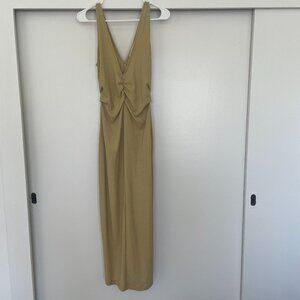 FREE PEOPLE FP Beach Lyla Midi Dress in Sungold